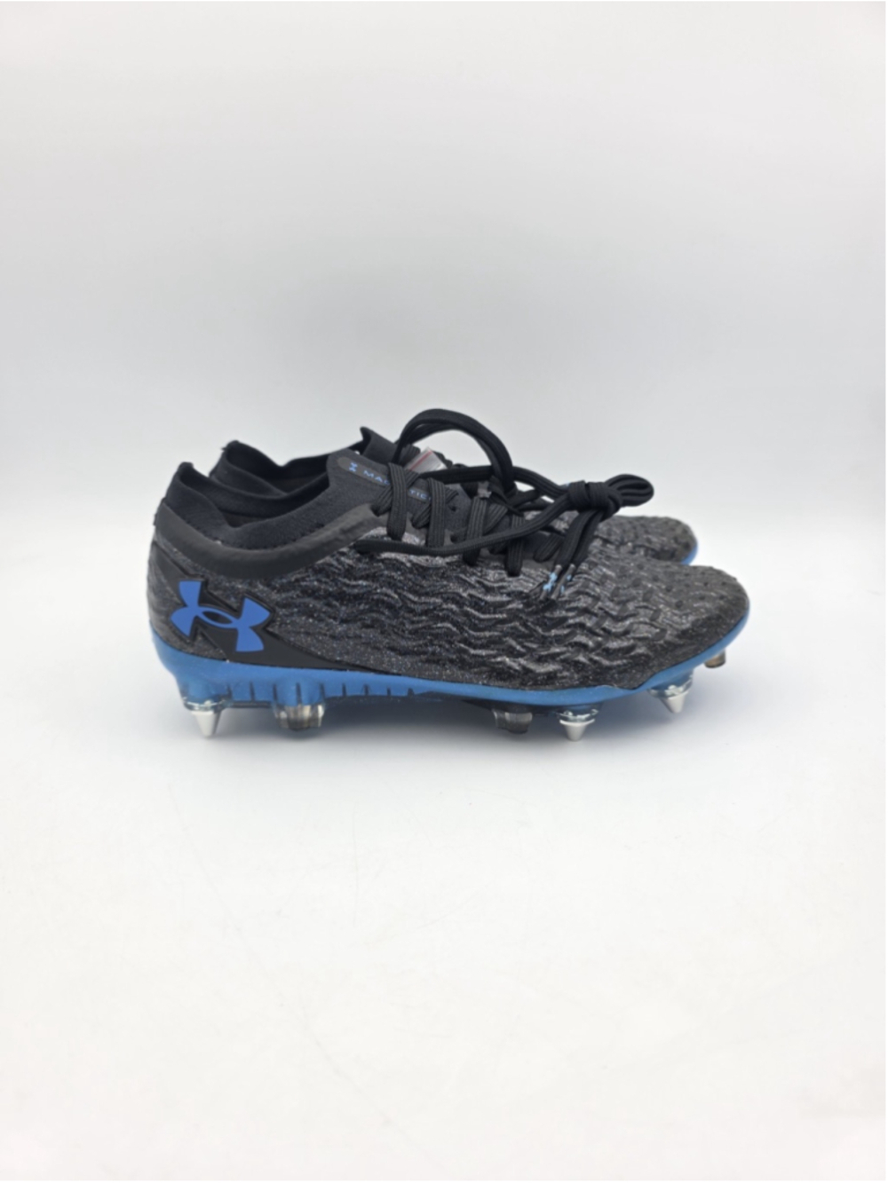 Under Armour Magnetico Elite 5 SG Soccer Cleats Mens Size 4.5 Black 6009198-002
